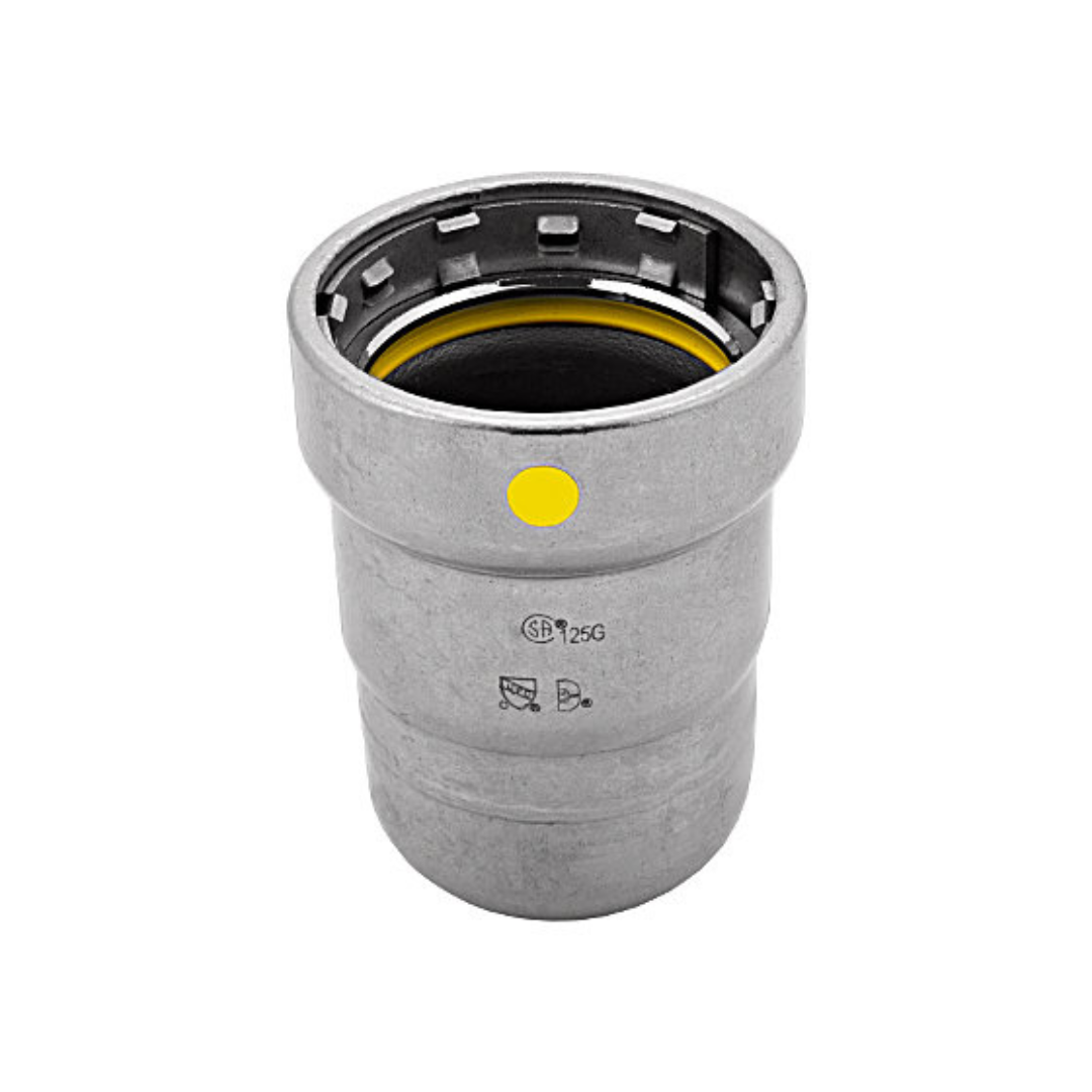 BMI 1 Inch Carbon Steel Gas Press Cap - Carton of 5