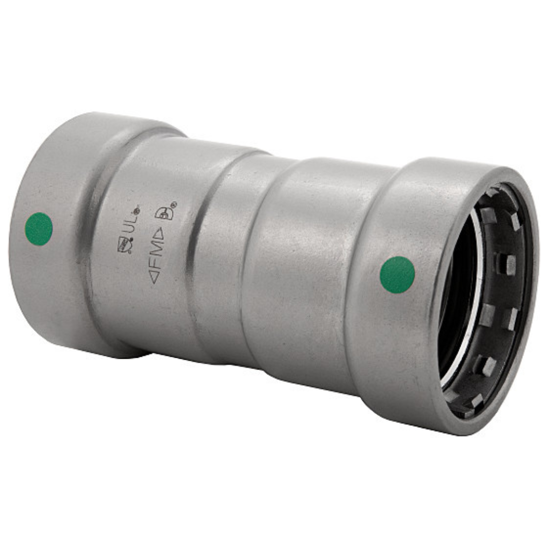 BMI 1-1/2 Inch Carbon Steel Press Stop Coupling