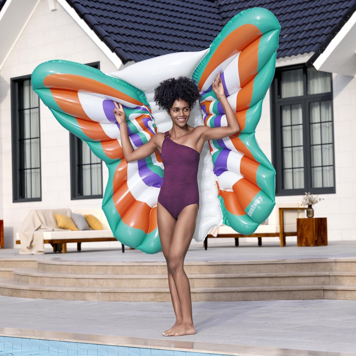 Boho Butterfly Pool Float