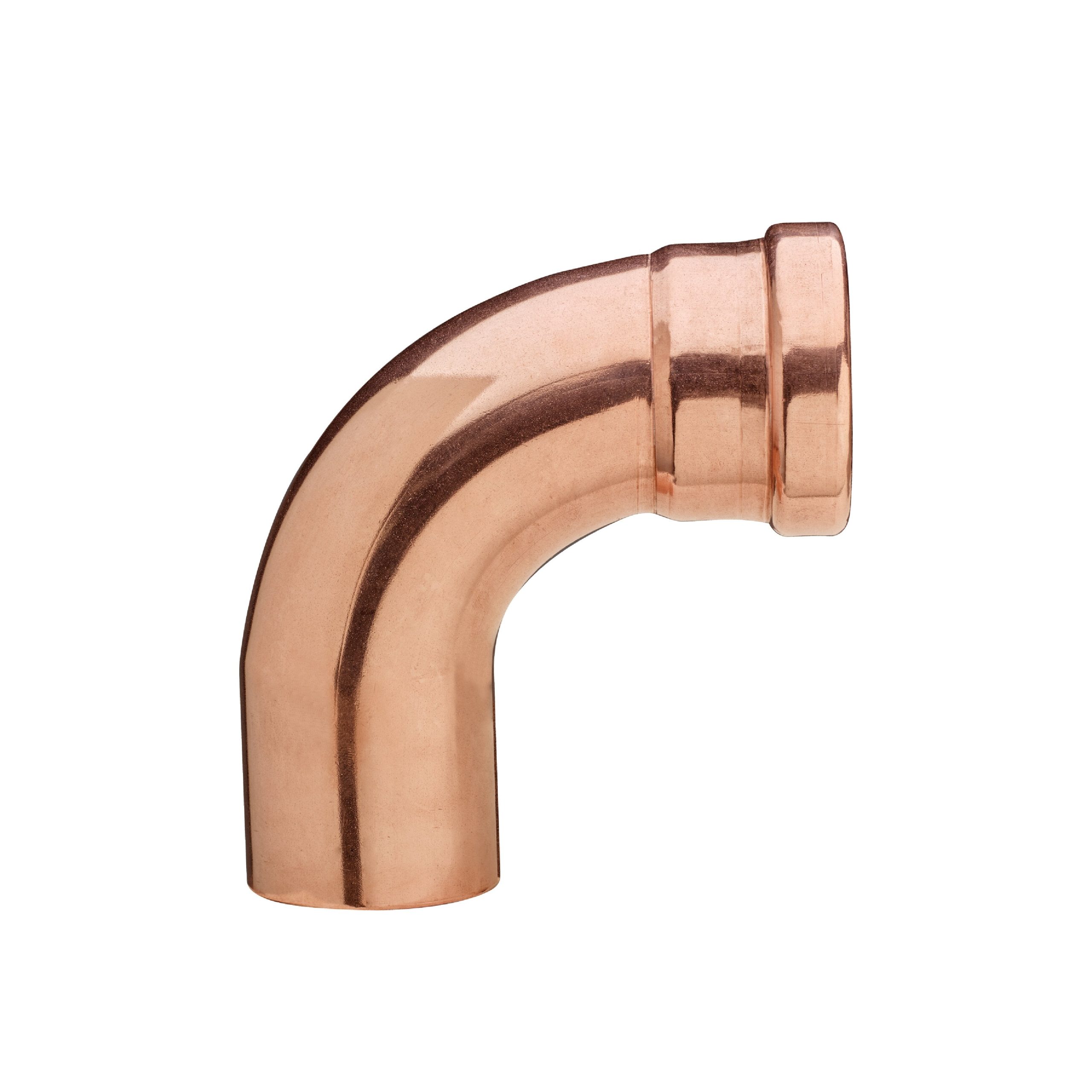 Bonomi 5V130014 - 3 Inch Copper Press 90 Degree Street Elbow
