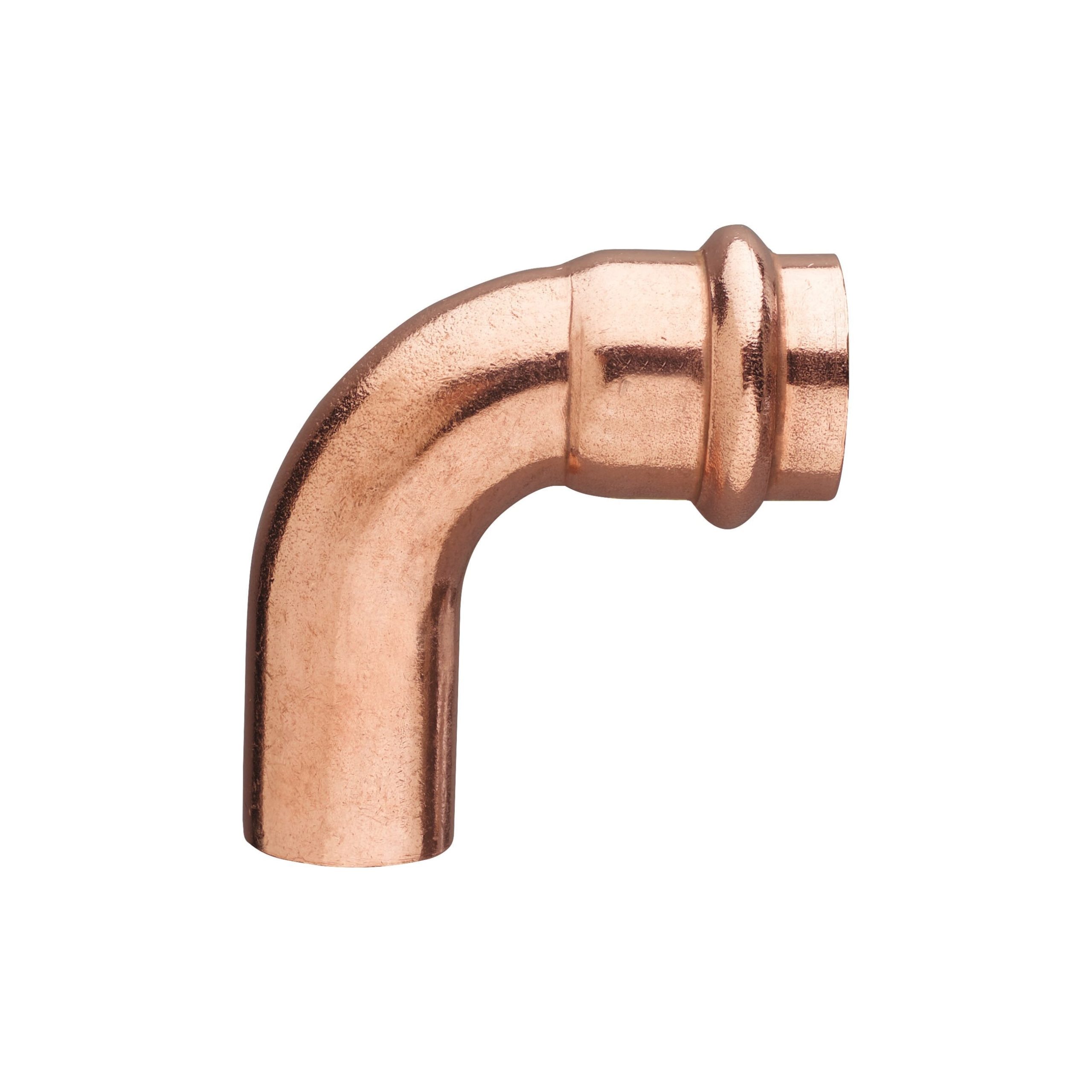 Bonomi 5V130006 - 1 Inch Copper Press 90 Degree Street Elbow - Pack of 10