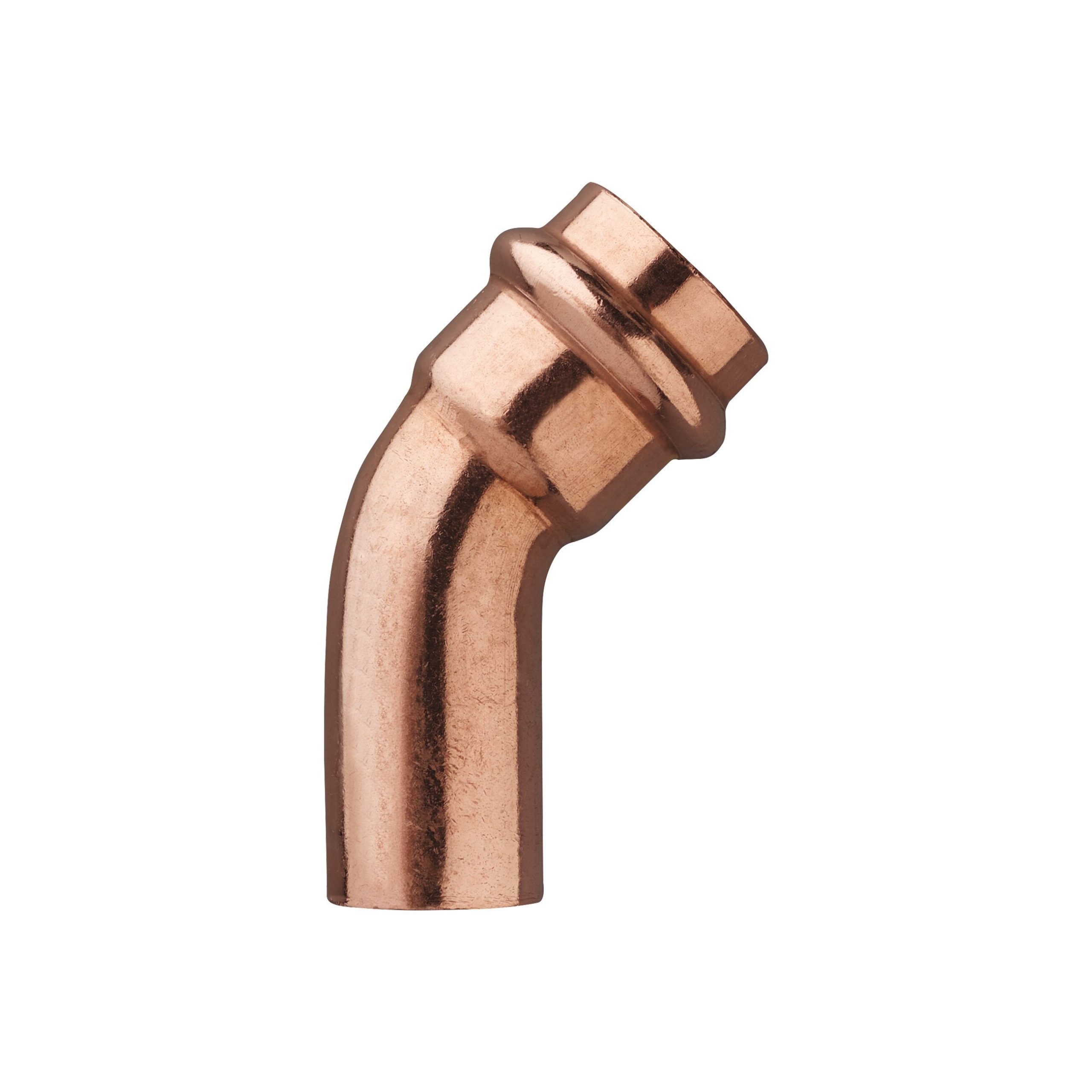 Bonomi 5V150007 - 1-1/4 Inch Copper Press 45 Degree Street Elbow - Pack of 5
