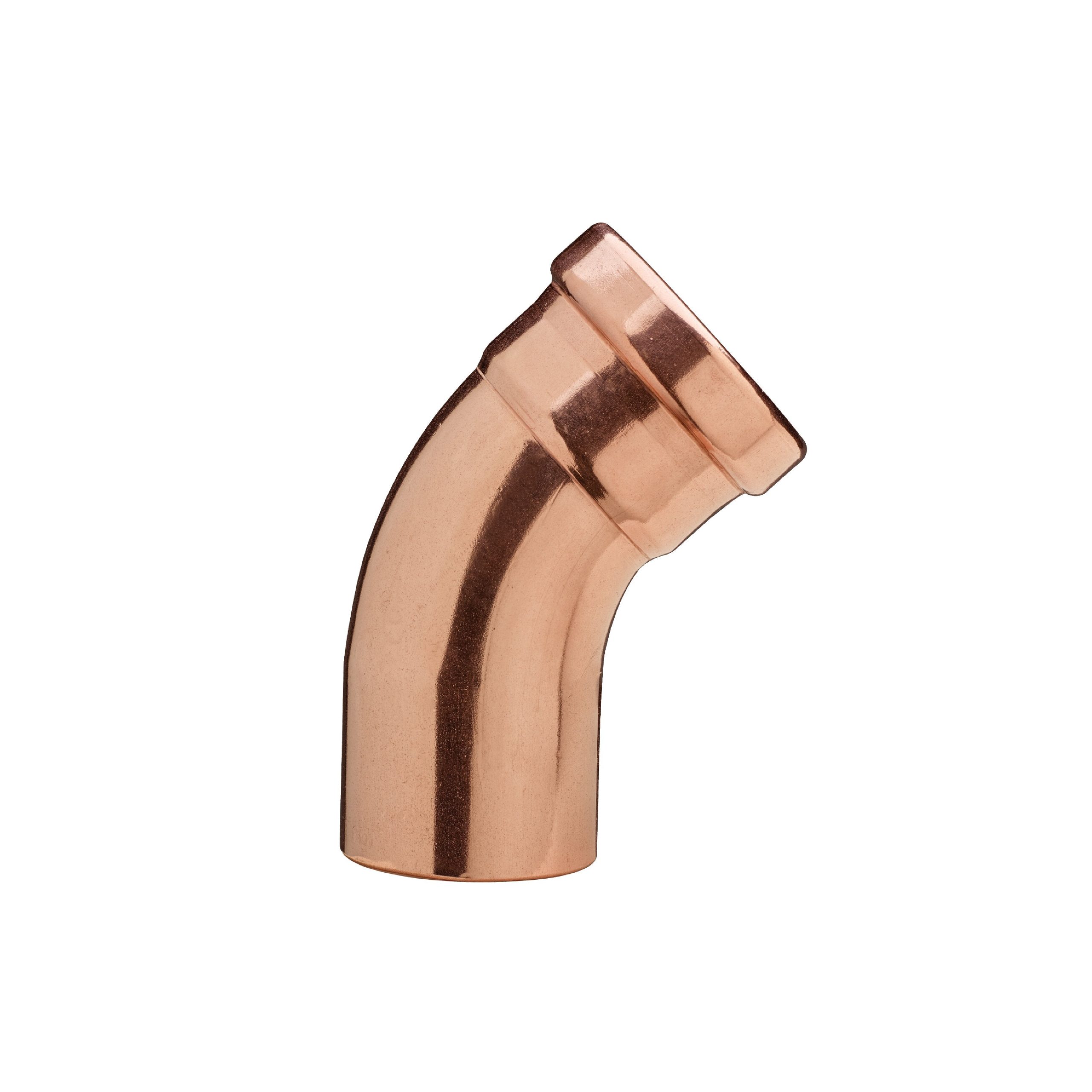 Bonomi 5V150014 - 3 Inch Copper Press 45 Degree Street Elbow