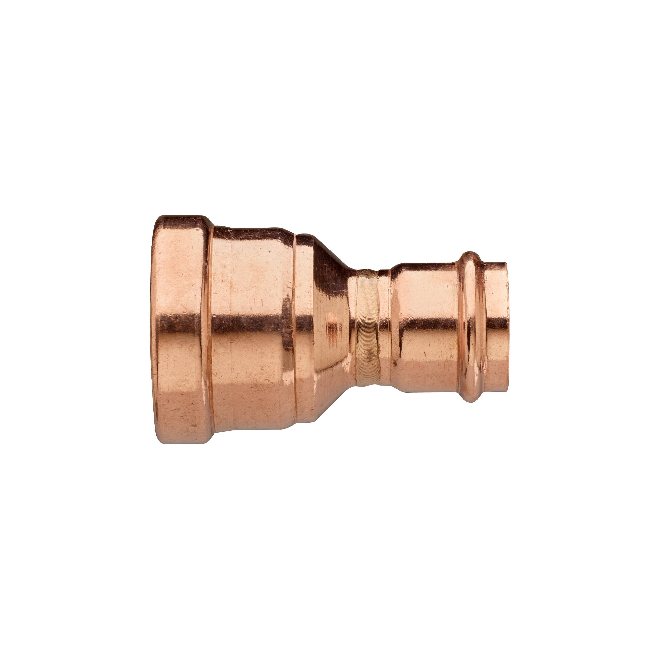 Bonomi 5V49001208 - 2-1/2 Inch x 1-1/2 Inch Copper Press Reducing Coupling