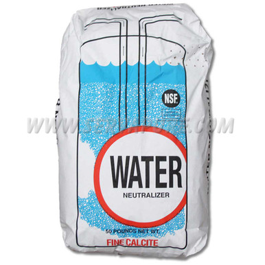 Clack Calcite Water Treatment Media, 1/2 Cubic Foot Bag