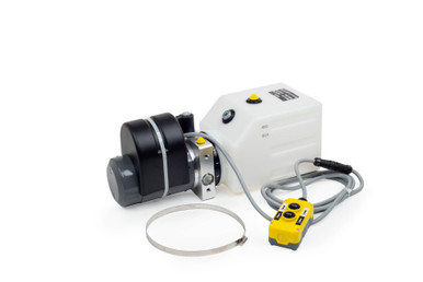 Chief Hydraulic Power Unit 12V DC, Single Acting, 1.2 GPM, SAE 6 Ports, 2800 PSI, 6Qt. Tank