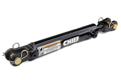 AT Tie-rod Alternative Hydraulic Cylinder: 4 Bore x 8 ASAE Stroke, 1.75 Rod