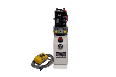 Chief Compact Hydraulic Power Unit 12VDC, Double Acting, SAE 4 ports, 2800 PSI, 3 Liter Tank