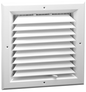 Grille Tech - 12"x 8" Ceiling Grille 1-Way w/ OB Damper