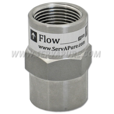 Flo-Et Flow Restrictor V7A076D, 3/4'' FPT x 3/4'' FPT, SS