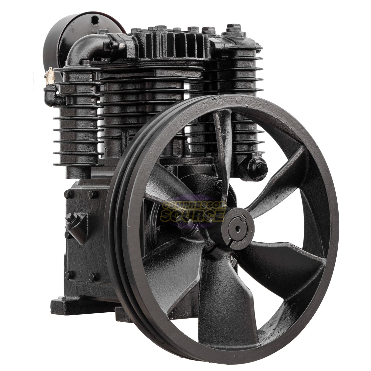 5 HP 2 Stage 2-Cylinder 19 SCFM Air Compressor Pump CS1105T