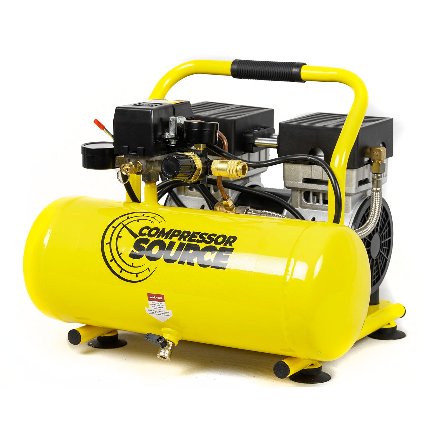 1 HP2 Gallon 5 CFM Portable Air Compressor Oilless CS750-08