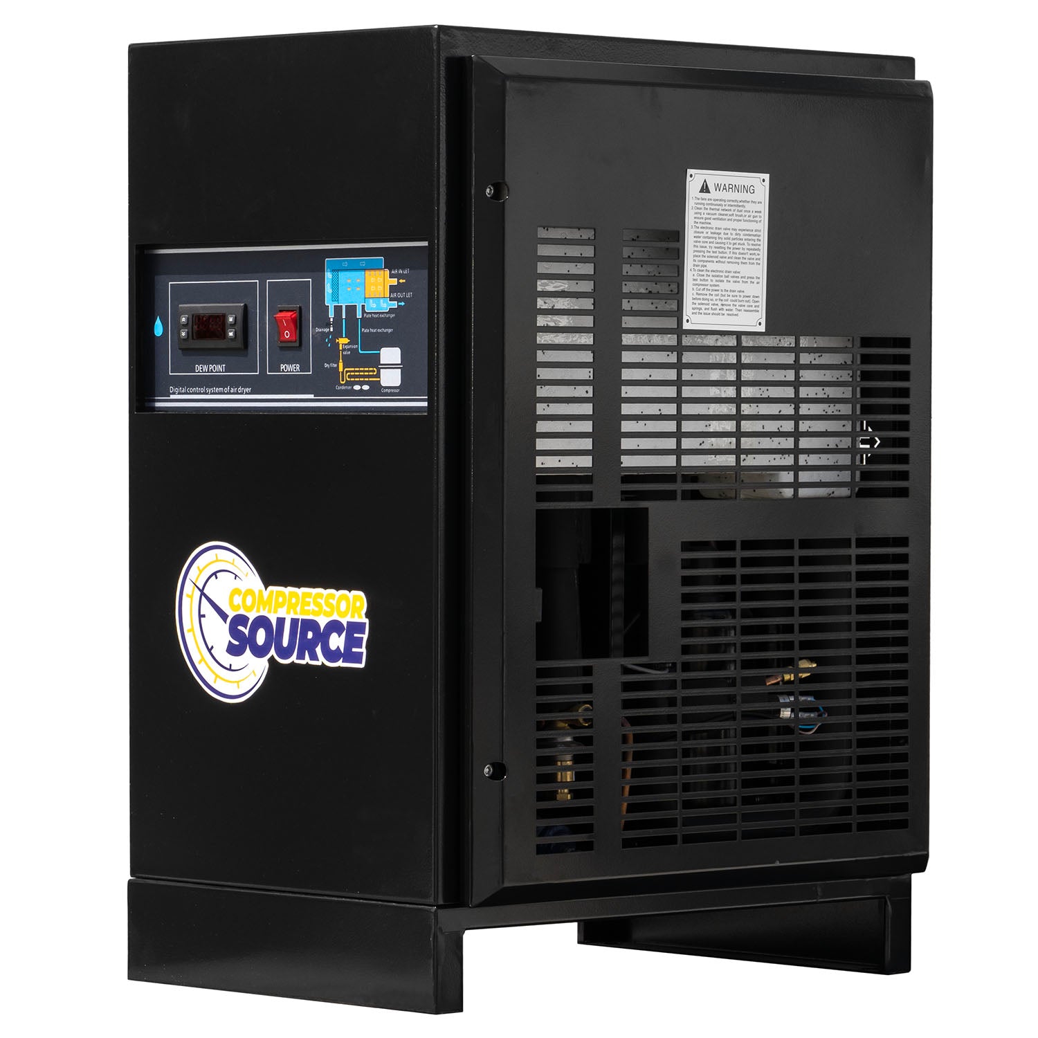 75 CFM Refrigerated Air Dryer For 10 - 20 HP Air Compressors 110V
