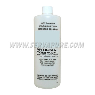 Myron L 442-1500 Conductivity/TDS Standard Solution, Quart Bottle (32 Oz)