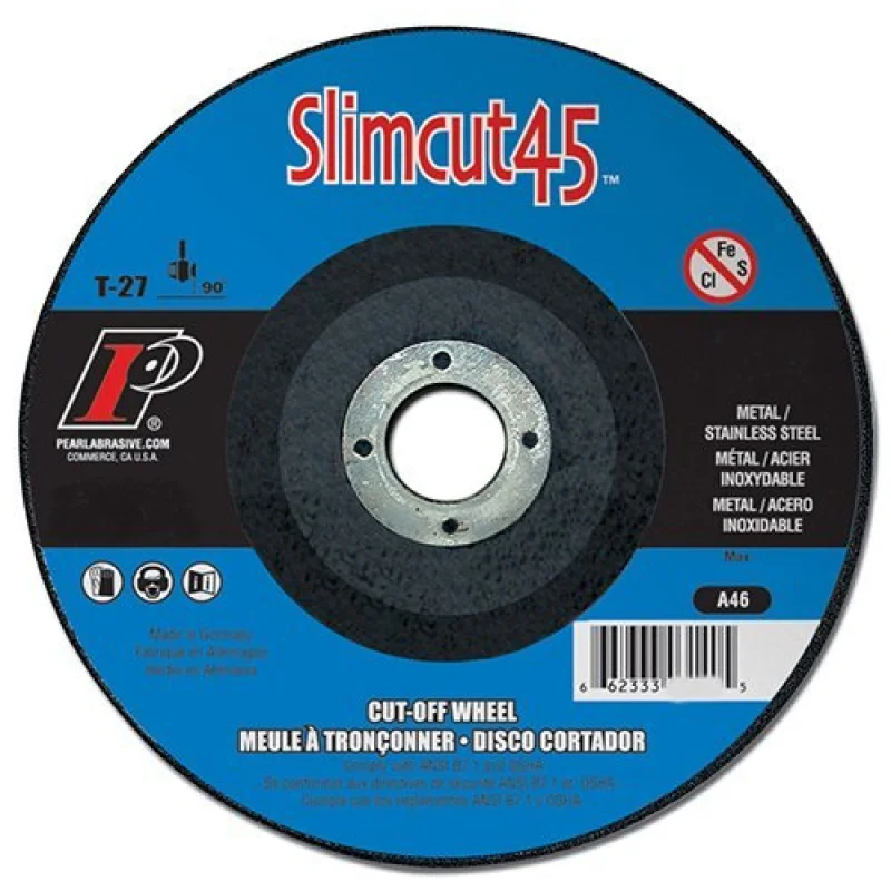 DCW06APearl 6″ x .045 x 7/8″ Depressed Center Cut-Off Wheels (Pack of 25)