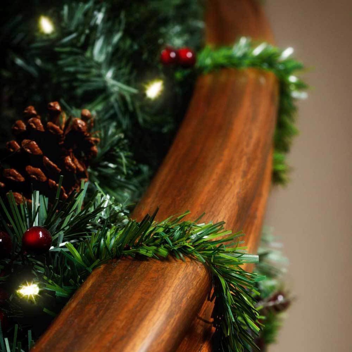 Decorative Noble Pine Garland Twist Ties by Haute Decor