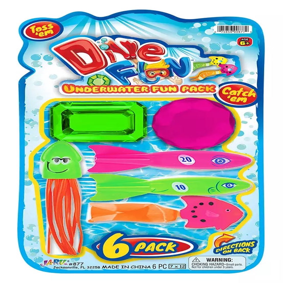 Dive Fun 6-Piece Underwater Fun Pack