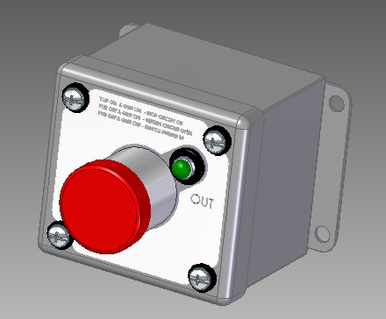 900-2914-65: Hydraulic Stop Unit W/Side Wiring