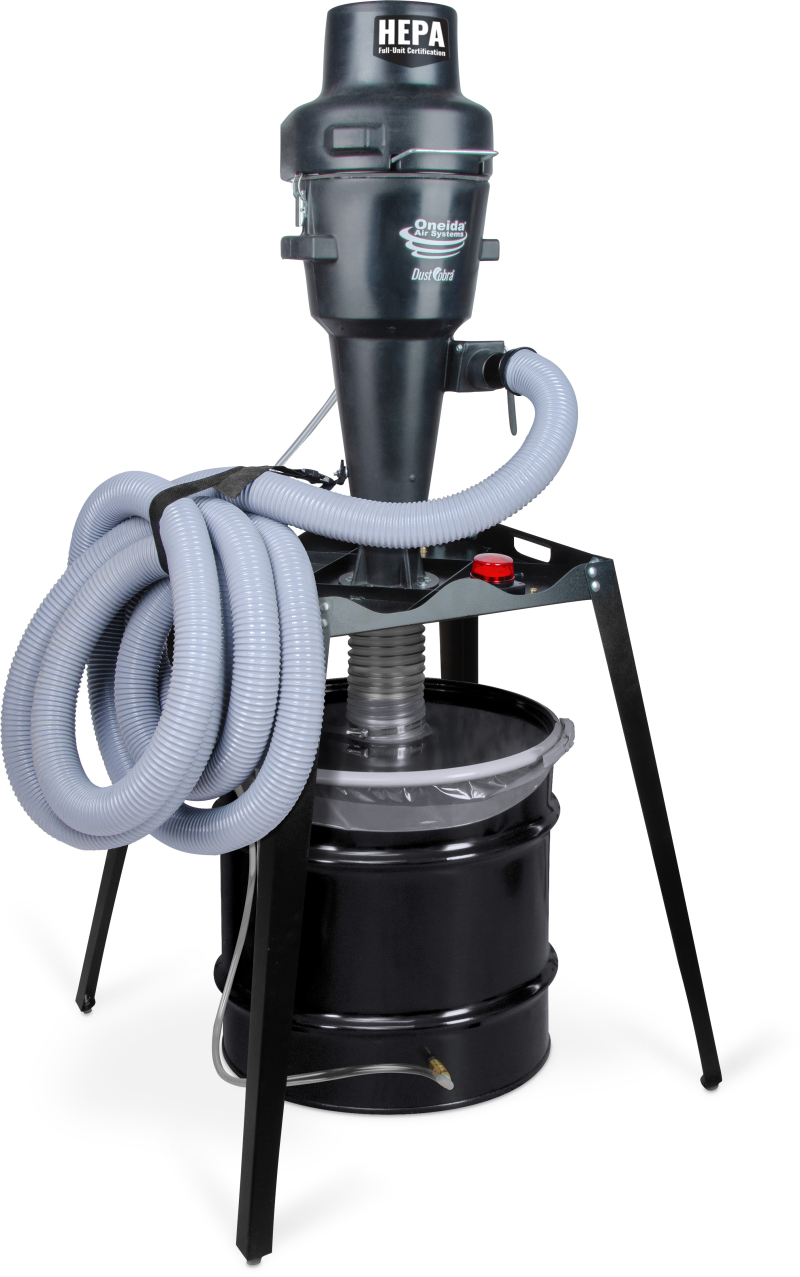 Dust Cobra High-Pressure 35 Gal. Freestanding HEPA Cyclone Dust Collector