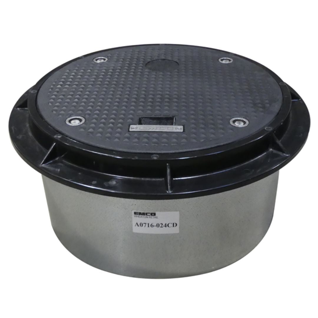 24 Inch Composite Manhole, Cam Lock Lidw/D-Seal - A0716-024CD