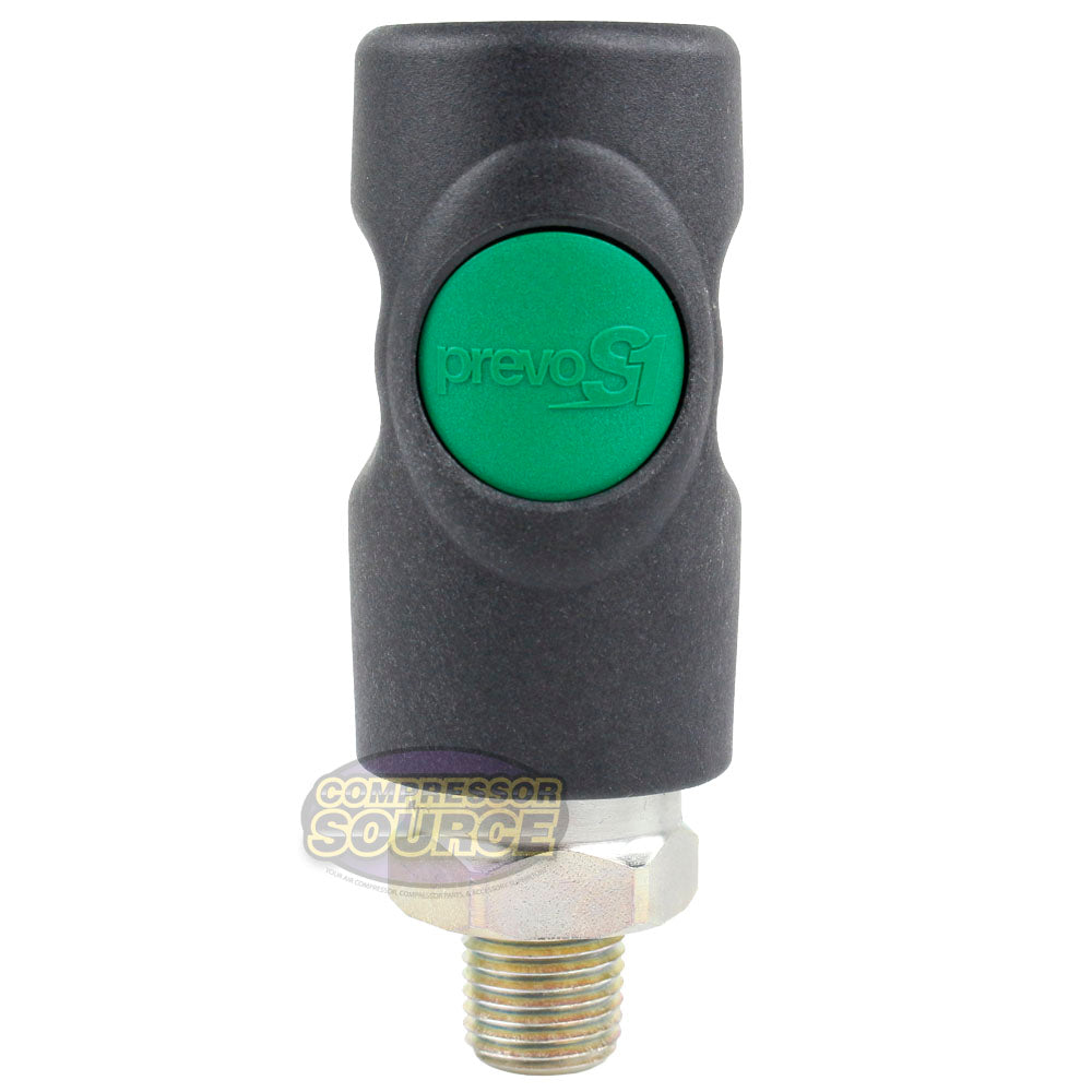 PrevostESI 071251 Male 1/4" MNPT High Flow Safety Air Coupler Prevo S1