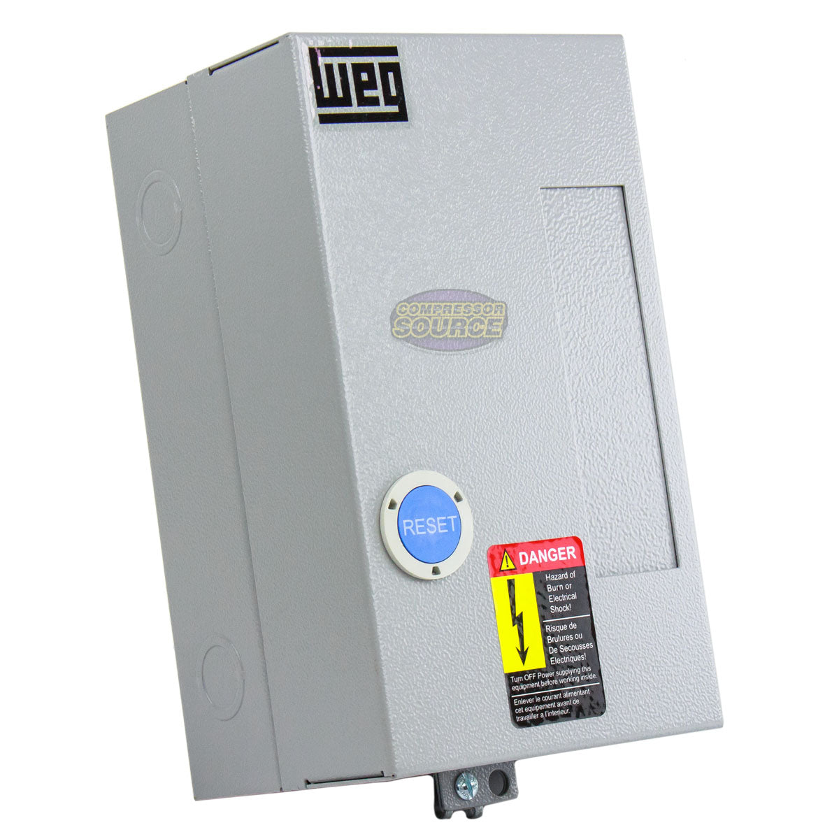 WEG 1 HP 1 Phase Magnetic Starter NEMA 1 208-240V 5.6 - 8 Amp ESWS-9V24E-RM28