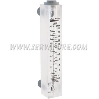 Blue-White F-55250L, 0.025 to 0.250 GPM, 1/4'' MNPT, F-550 Series
