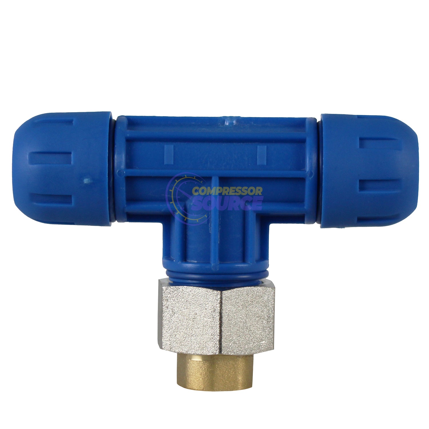 3/4" x 1/4" FNPT Reducing Tee RapidAir FastPipe F1007