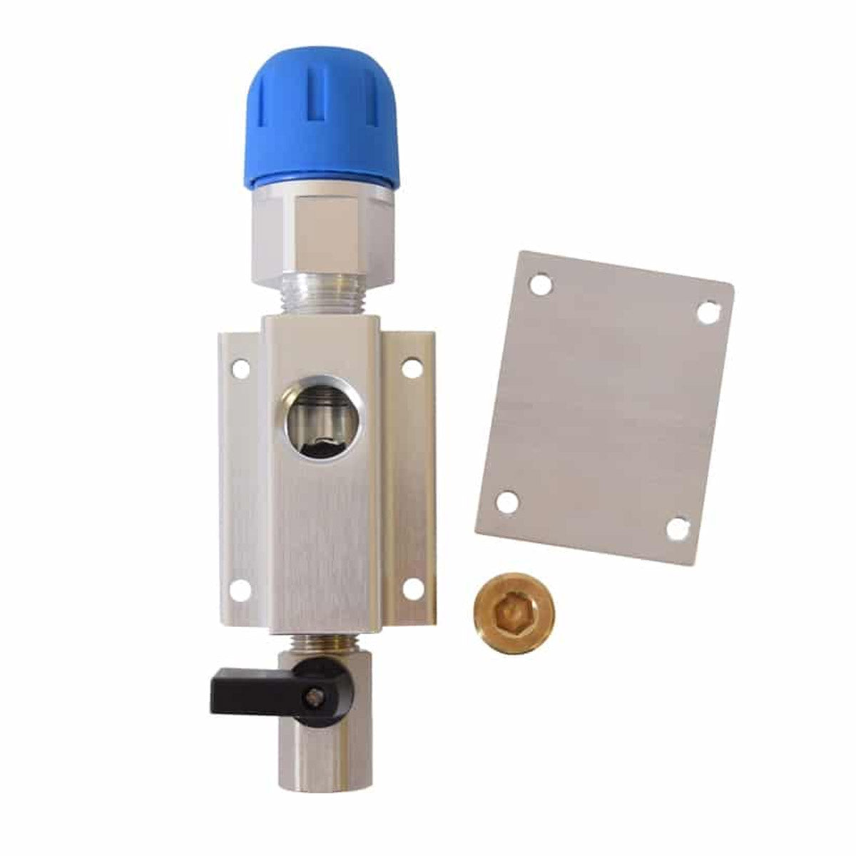 1 Port 3/4" Wall Outlet 1/2" NPT RapidAir FastPipeF1014