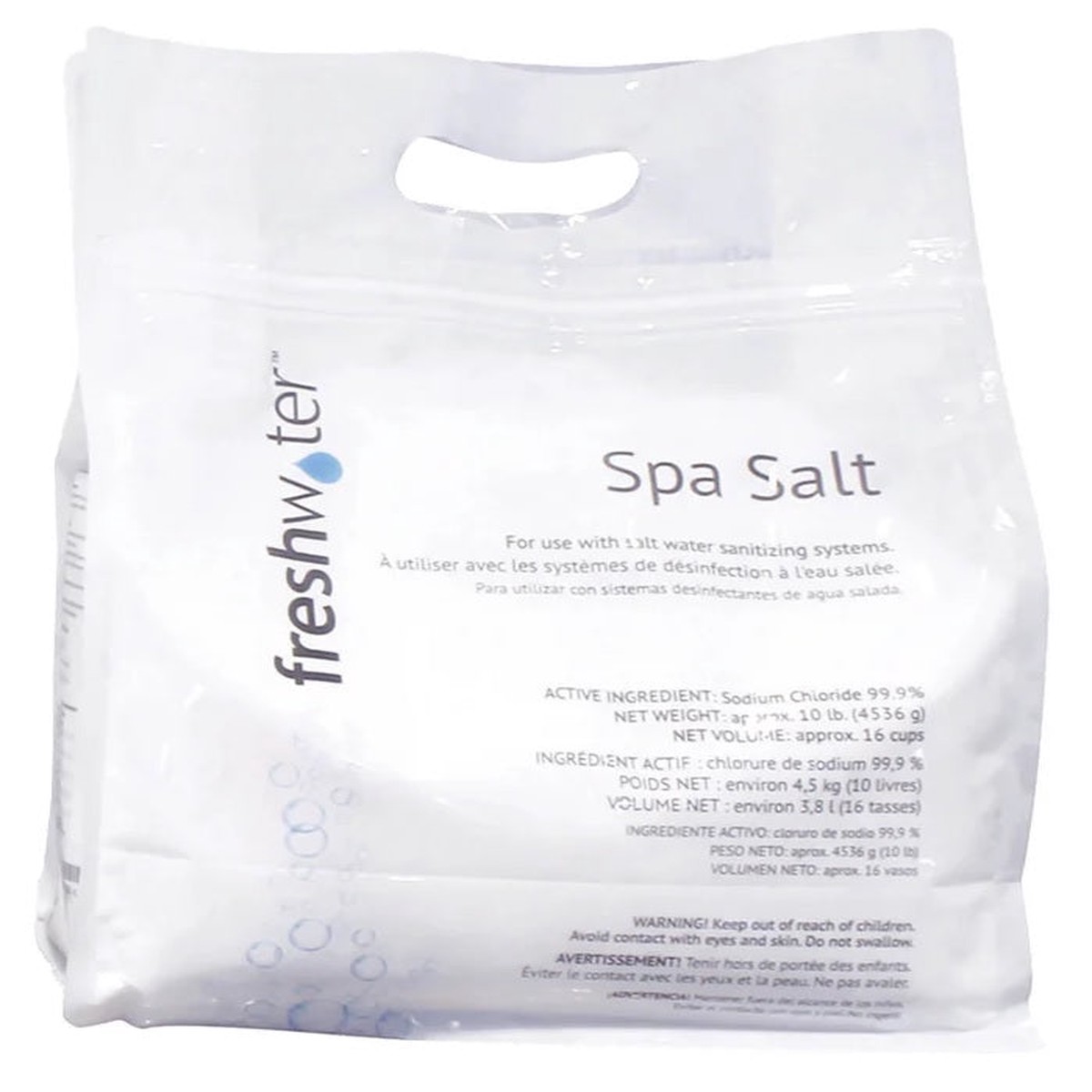 FreshWater Spa Salt - 10 Lbs.