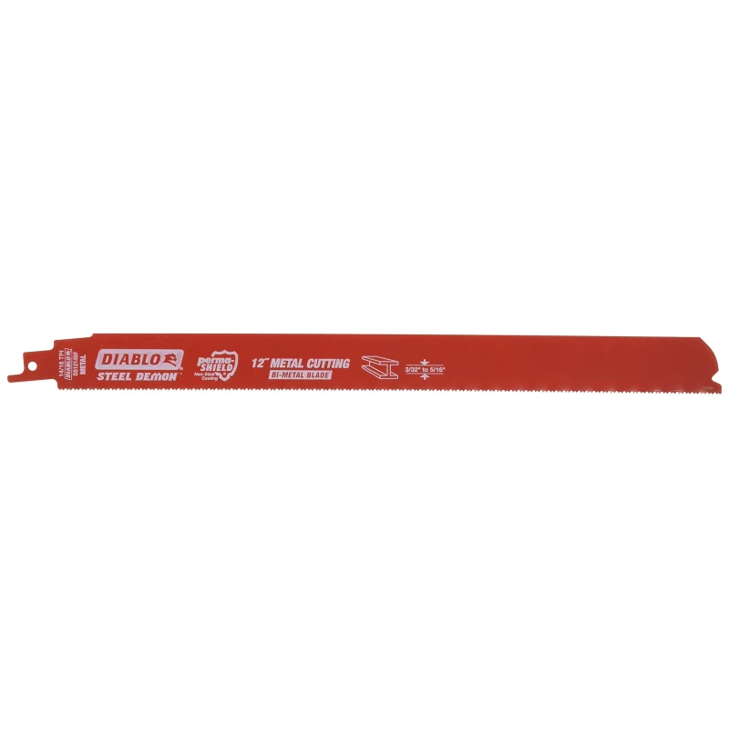 Freud DS1214BF25 Diablo Bi-Metal 12-Inch 14/18-TPI Reciprocating Saw Blade 25 PK