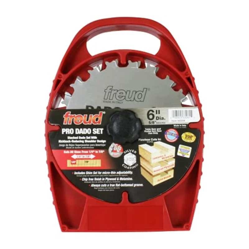 Freud SD206: 6″ Pro Dado Set