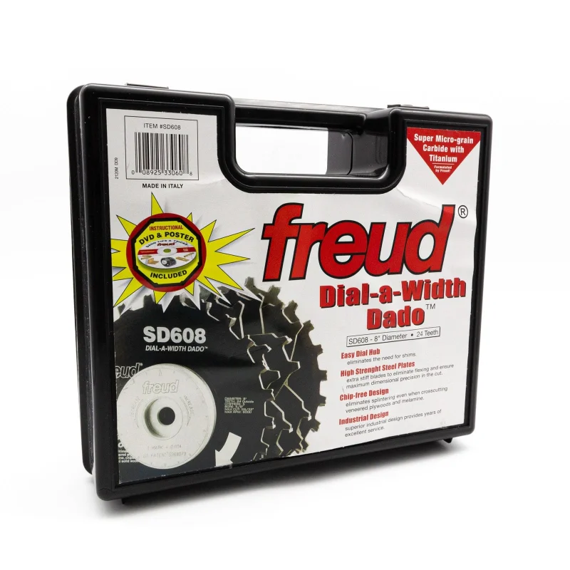 Freud SD408 8-Inch Safety Dado Set – 40-Tooth