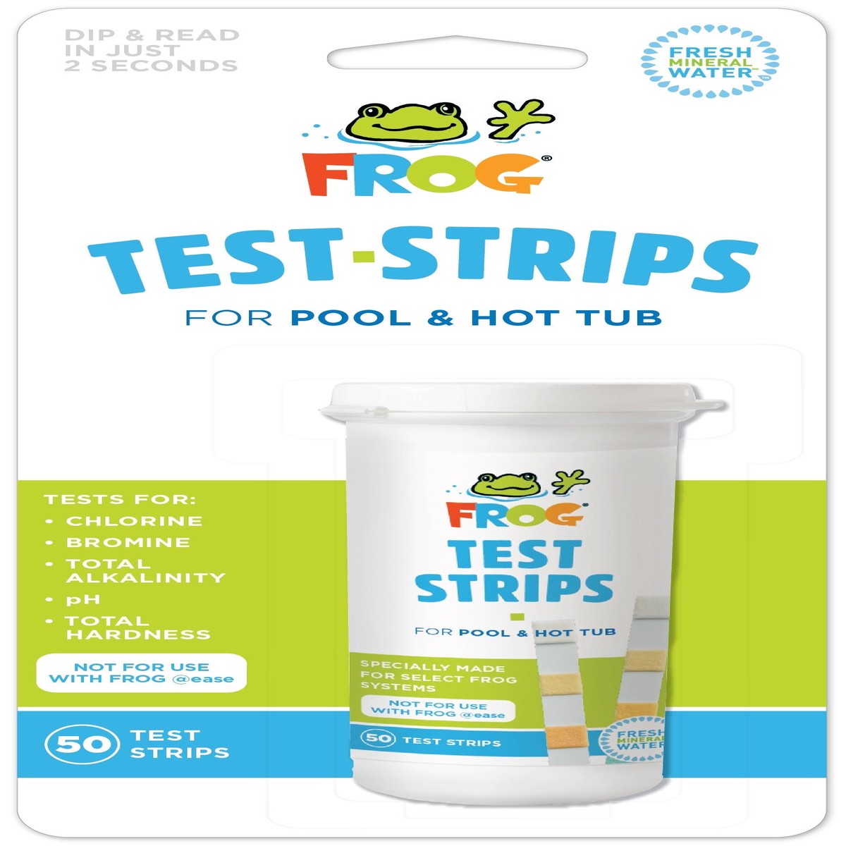FROG Test Strips for Pools/Spas