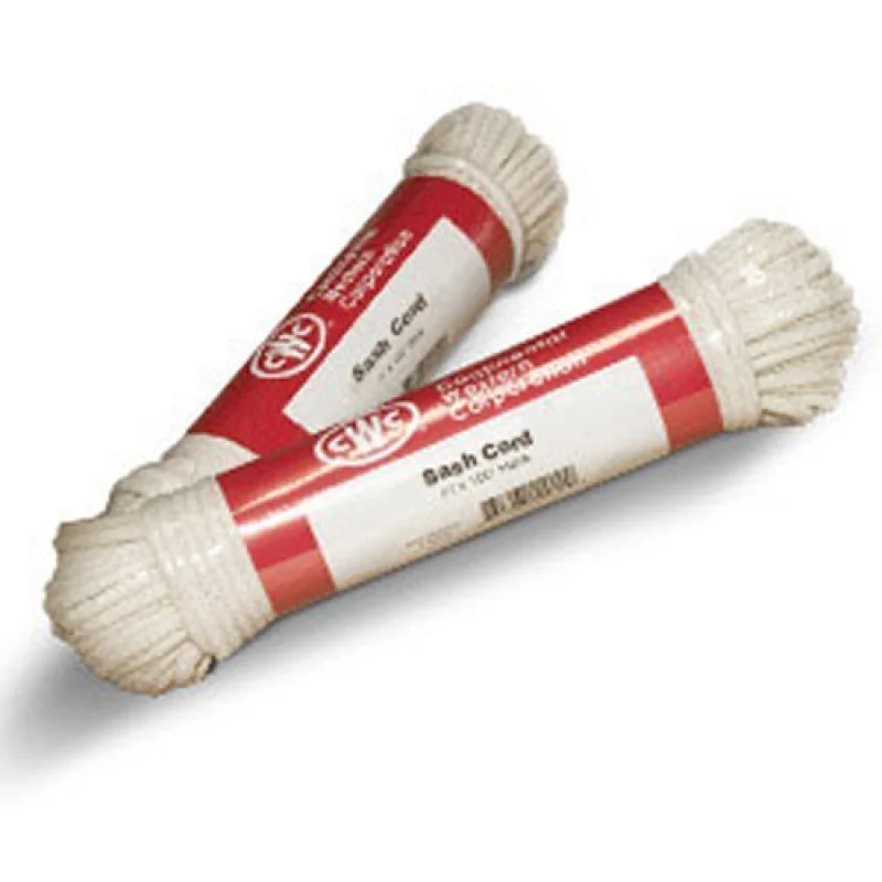 Glazed Sash Cord – Size #10 5/16″ x 100′ White120020