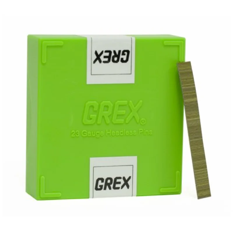 GREX P6/10L 23 Gauge 3/8-Inch Length Headless Pins (10,000 per box)