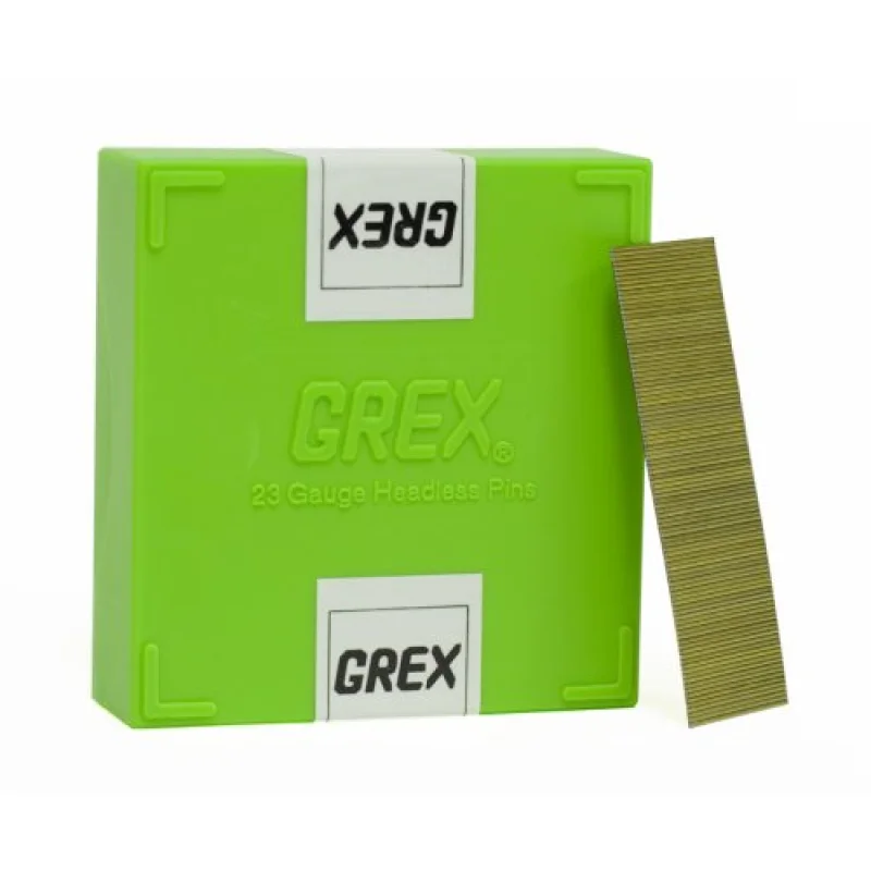 GREX P6/25L 23-Gauge 1-Inch Length Headless Pins, 10,000 per Box