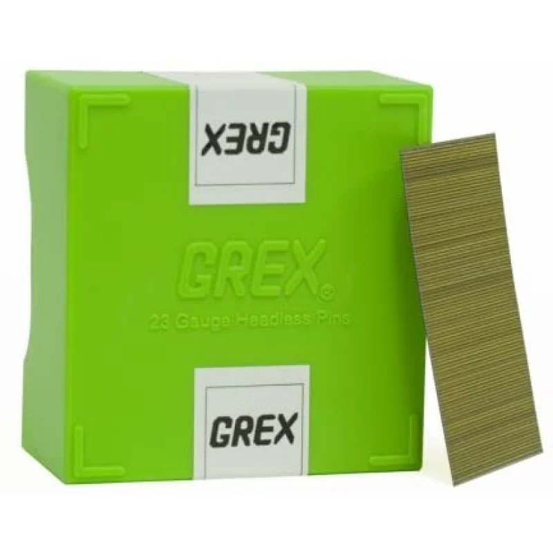 GREX P6/40L 23 Gauge 1-9/16-Inch Length Headless Pins (10,000 per box)