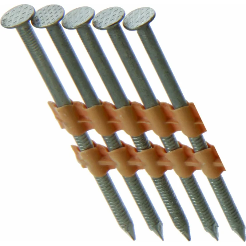 Grip Rite Prime Guard Max MAXC62806 3-Inch by .131-Inch 21-Degree Plastic Strip 304 Ring Shank, Stainless Steel, 2000-Pack
