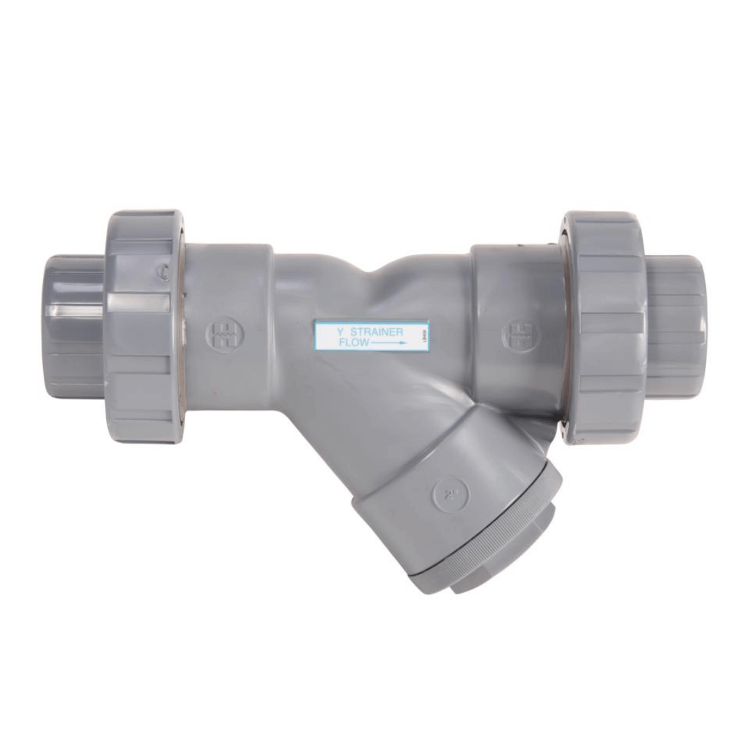 Hayward 1/2 Inch YS Series CPVC True Union Y-Strainer, Socket, FPM Seals