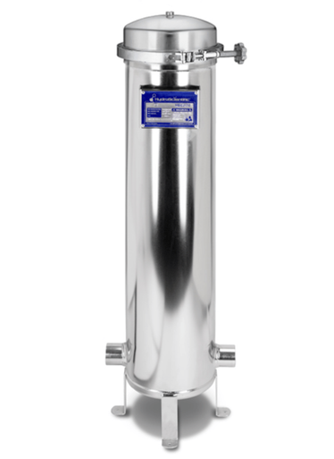 Hydro Scientific HBCJ90, Band Clamp Jumbo Filter Housing, 100 GPM, 304SS