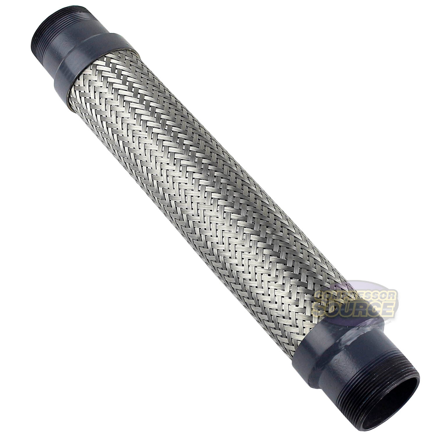 2" x 18" Stainless Steel Compressed Air Line Metal Flex Hose Compressor Tube HCS-2018