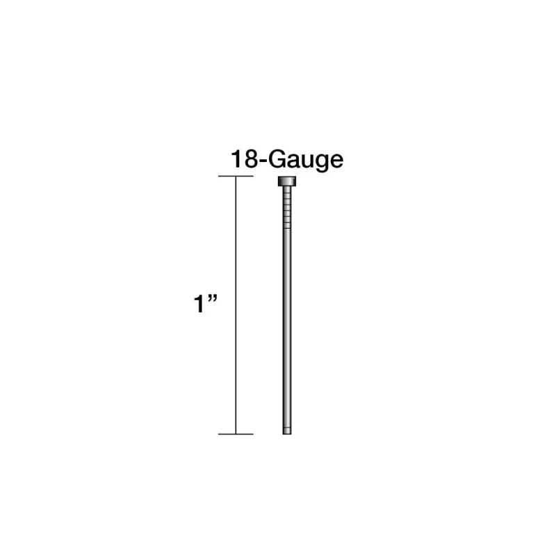 Hitachi 14102S 1″ x 18 GA Finish Nail Electro-Galvanized, 5000-Count