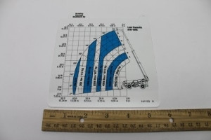 Genie Lift Part # 141119GT - CARD,LOAD RNG,GTH1056,SU,ROT, EA