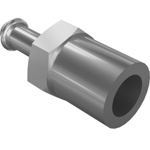 Genie Lift Part # 29137GT - HOSE END,MALE.25 X .25 MPT***, EA