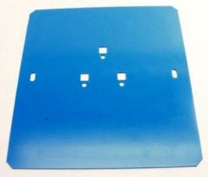 Genie Lift Part # 34409P-SGT - COVER,REAR AXLE BLUE, EA