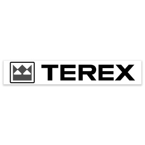 Genie Lift Part # 114291GT - DECAL,TEREX LOGO,59X10 BLACK, EA