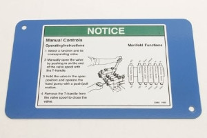 Genie Lift Part # 29031GT - COVER,P.C.BOARD W/DECALS,30/20, EA