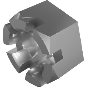 Genie Lift Part # 141427GT - NUT,SLOTTED HEX,2UNC-12THD,GR8, EA