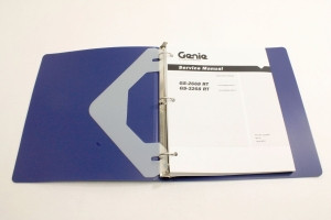 Genie Lift Part # 112657GT - MANUAL,SERVICE,GS-68RT, EA